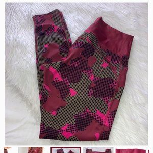 Adidas Stella McCartney Hot Pink Camouflage Leggings